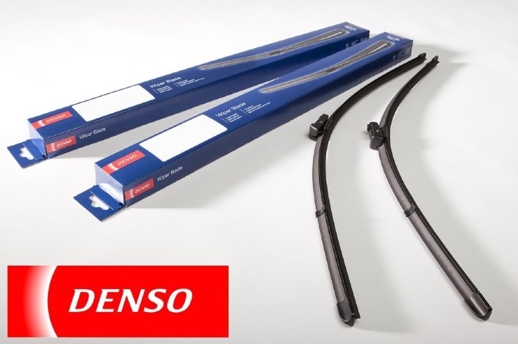 Комплект бескаркасных щеток стеклоочистителя 650/400 мм Denso DF-044