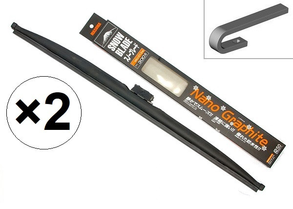 Комплект зимних щеток Masuma MU022W+MU022W